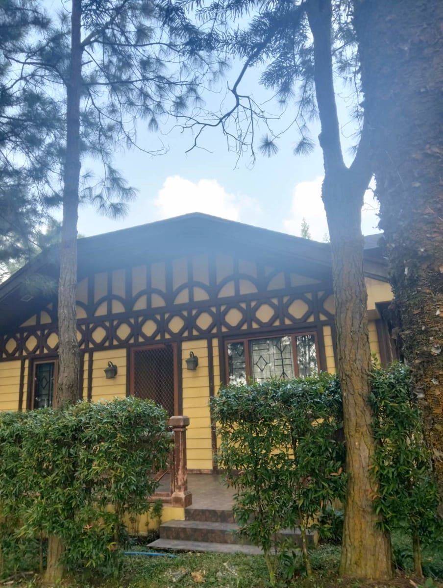 SWISS HOUSE IN CROSSWIND