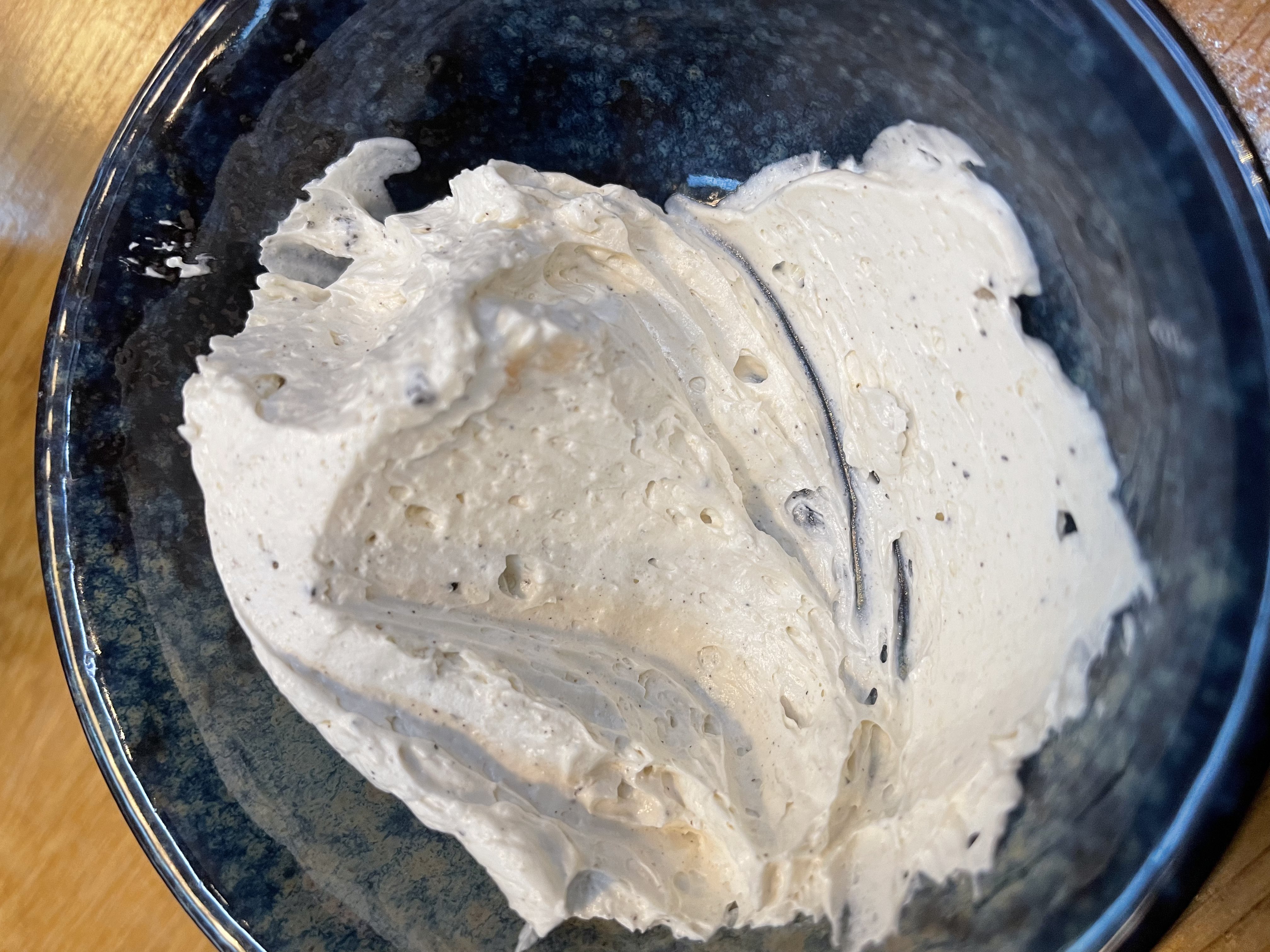 Whipped brown butter