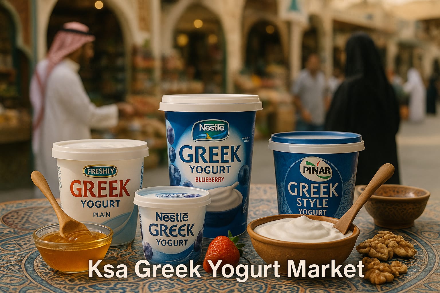 Ksa Greek Yogurt Market Cover Image