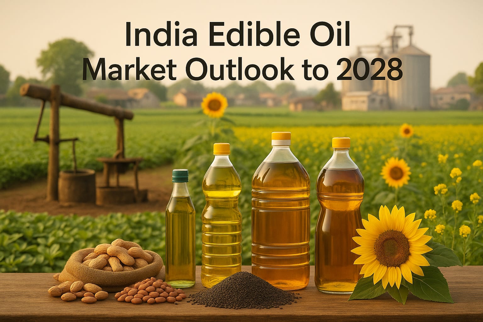 India Edible Oil Market Outlook to 2028 Cover Image