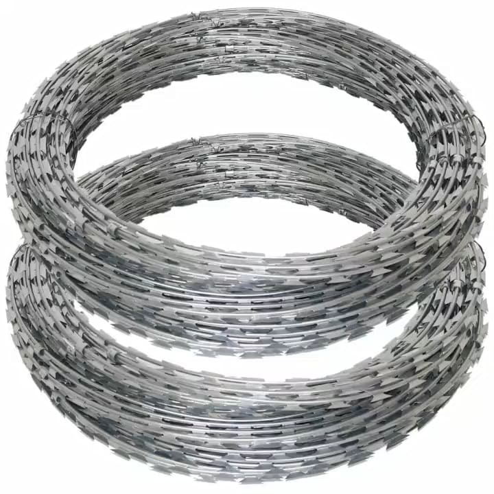 450mm Double Galvanized Razor Wire — Giga Team Solutions, +254 718 811 661