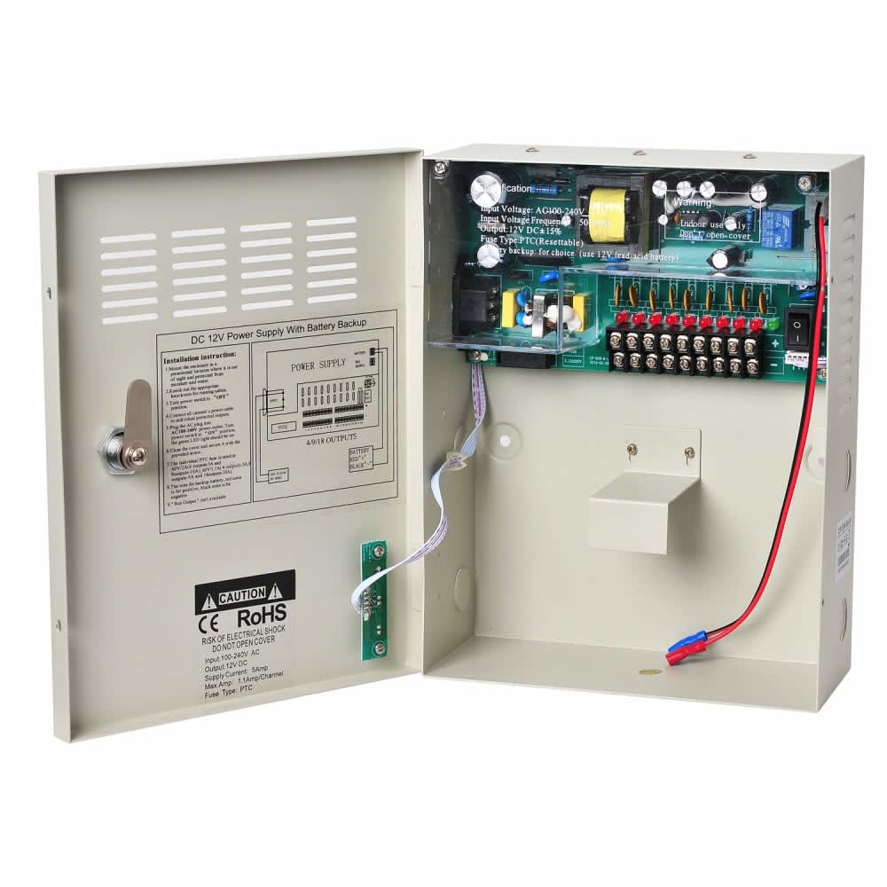 12V 3A Power Supply Unit (CCTV / Access Control) — Giga Team Solutions, +254 718 811 661