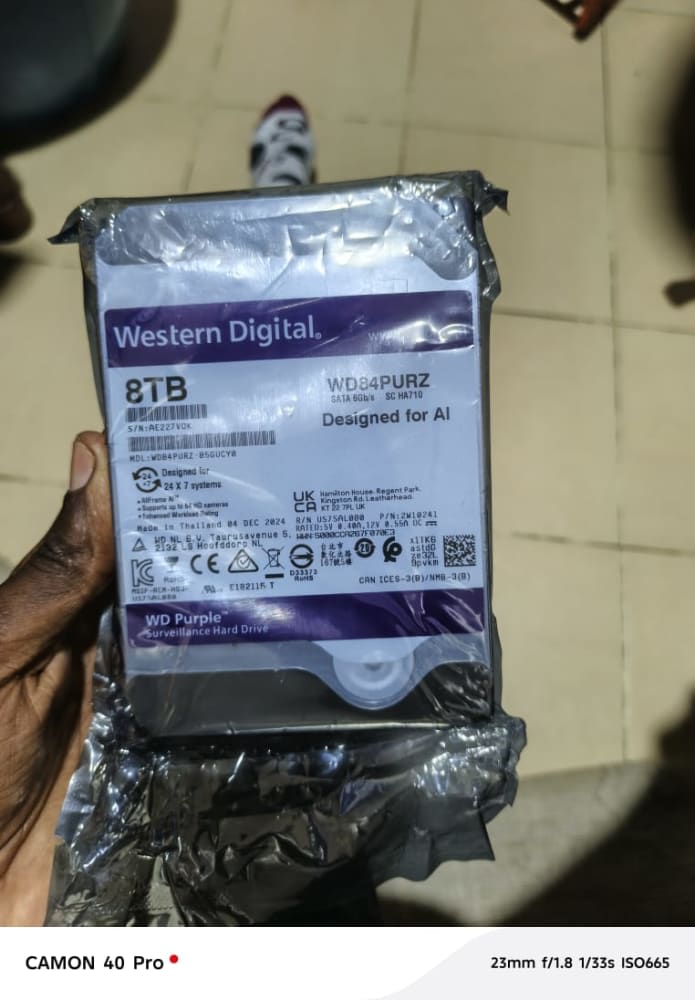 8TB WD Hard Disk — Giga Team Solutions, +254 718 811 661