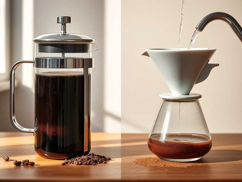 French Press vs Pour Over: When to choose which method — coffee brewing guide | WhichBrewForYou