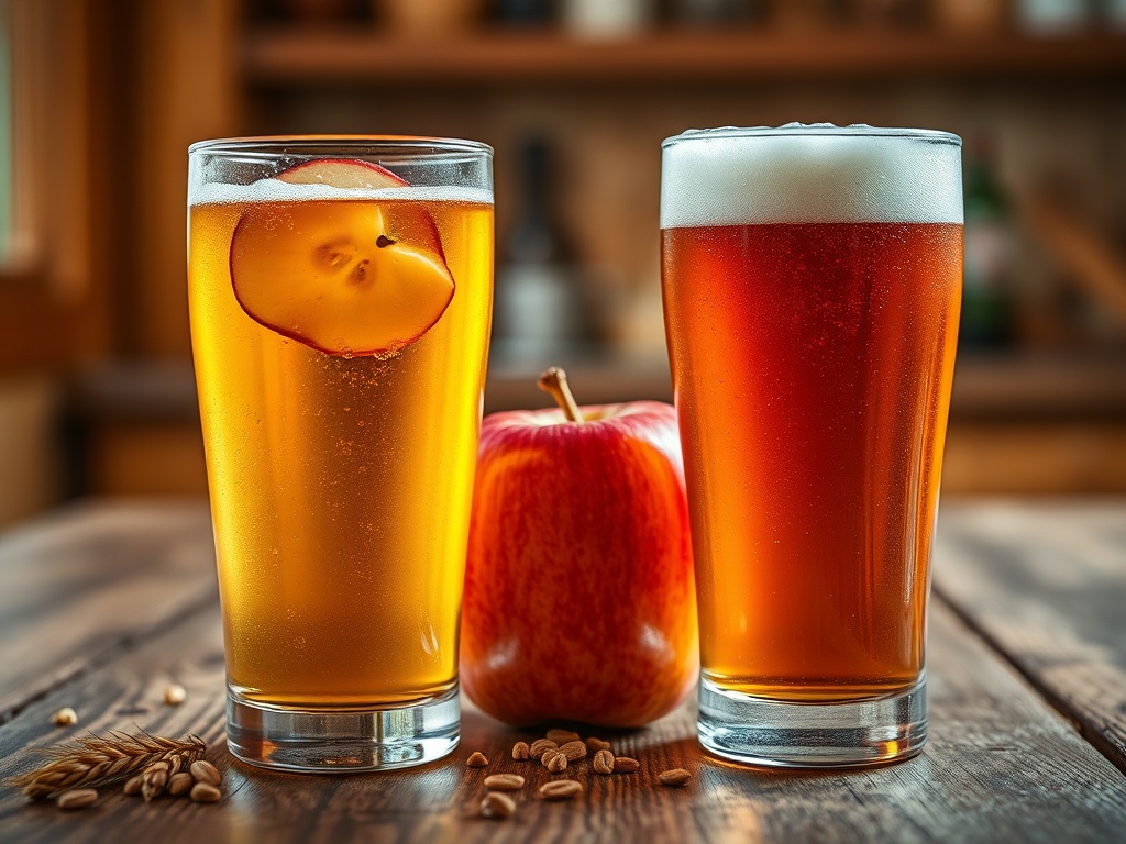 Cider vs beer calories and alcohol compared — craft beer guide | WhichBrewForYou