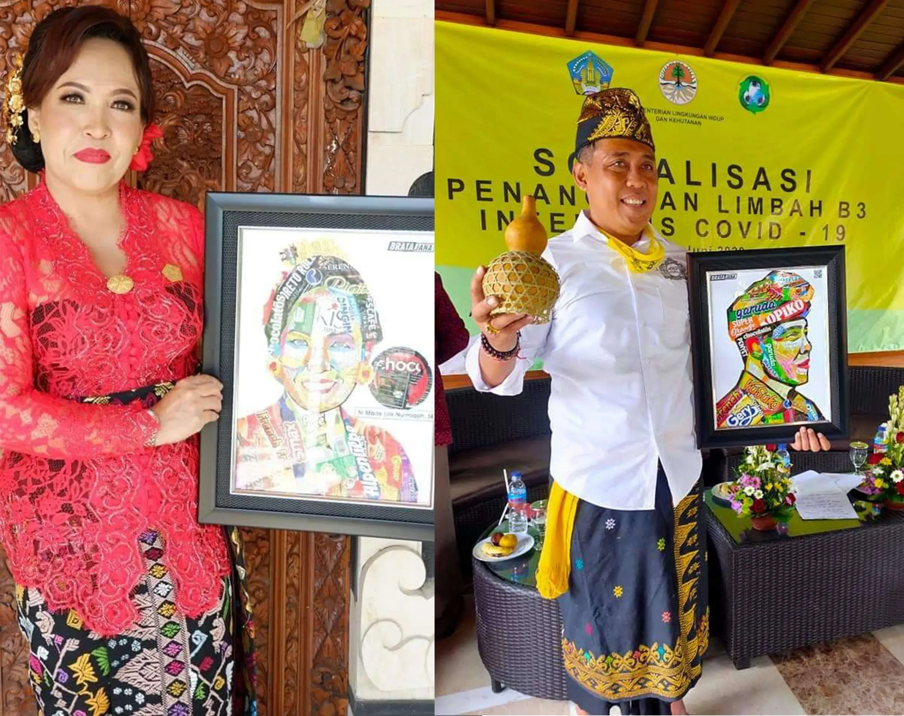 Penyerahan wajah Plastik ke DPR