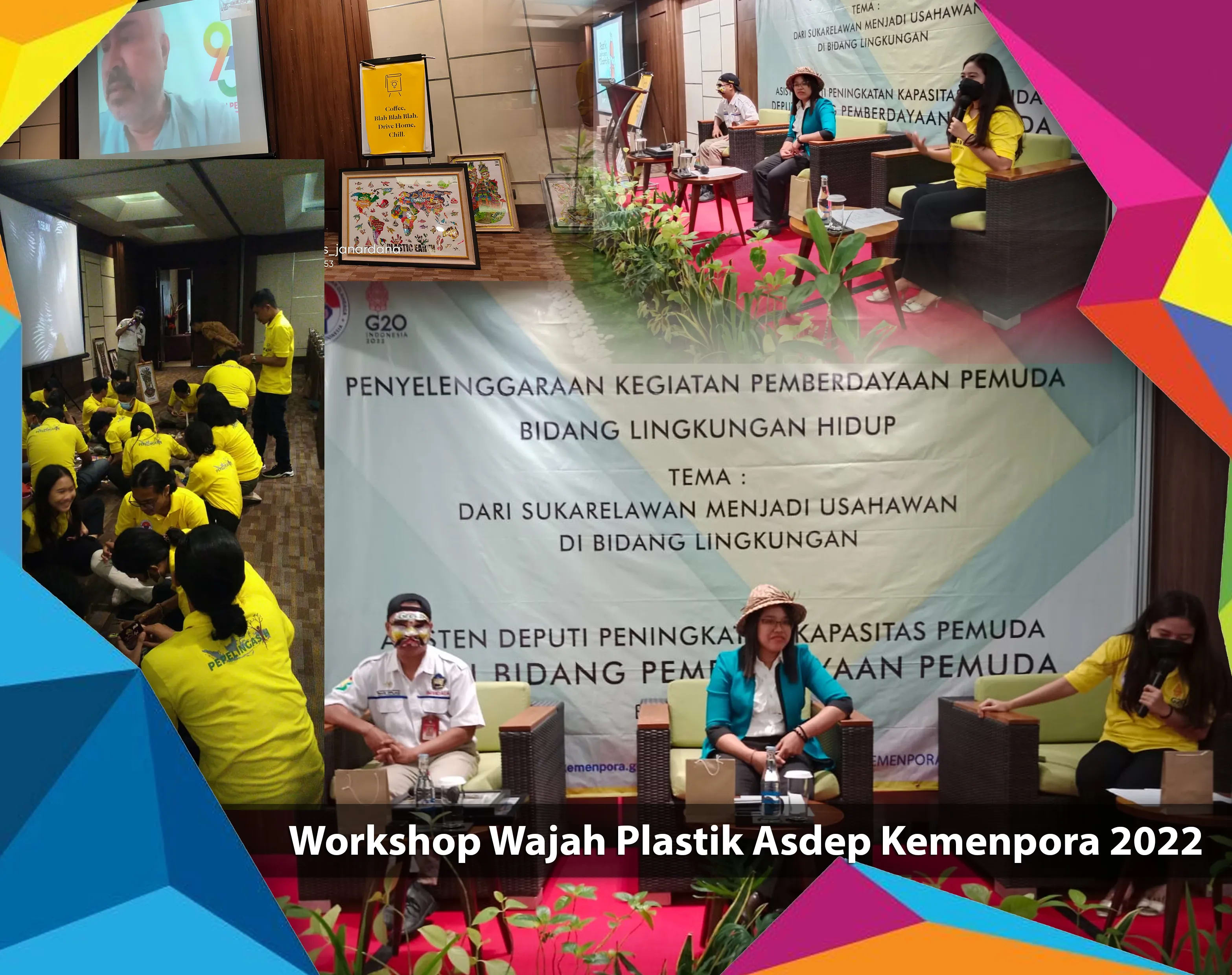 Workshop Wajah Plastik Asdep Kemenpora 2022