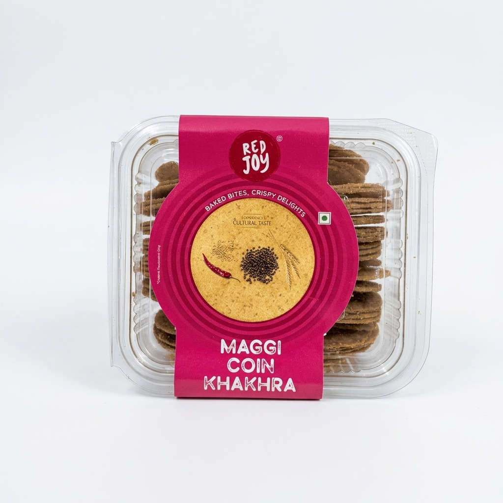 Red Joy Maggi Coin Khakhra