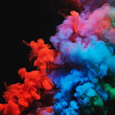 Colour fog pyro