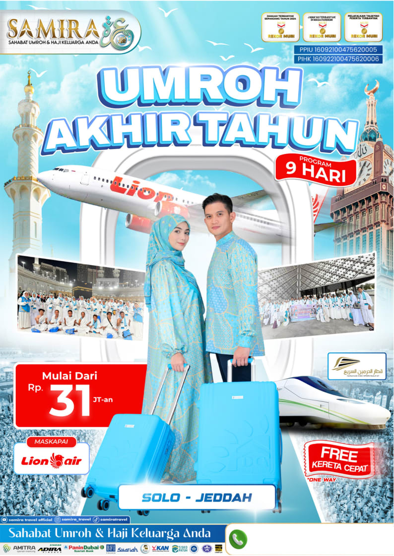 Brosur Umroh Solo 9 Hari Lion Air
