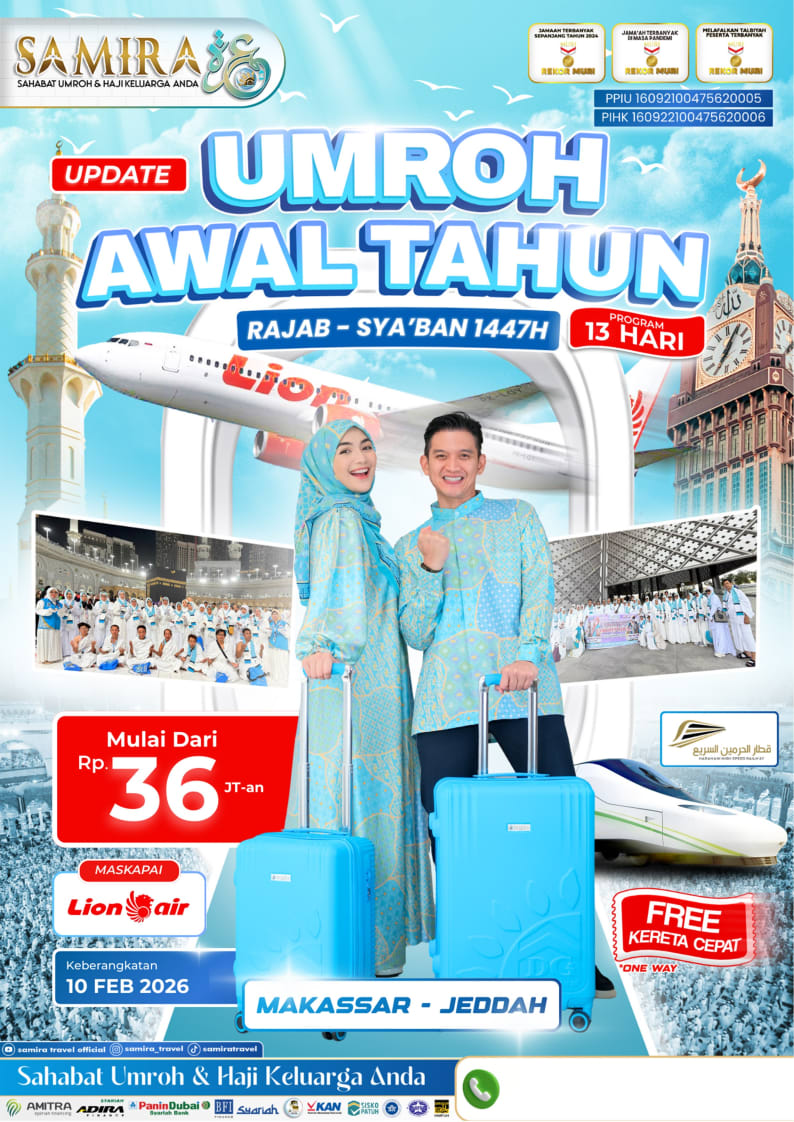 Brosur Makassar Garuda 12 Hari - Keberangkatan dari Makassar dengan maskapai Garuda Indonesia