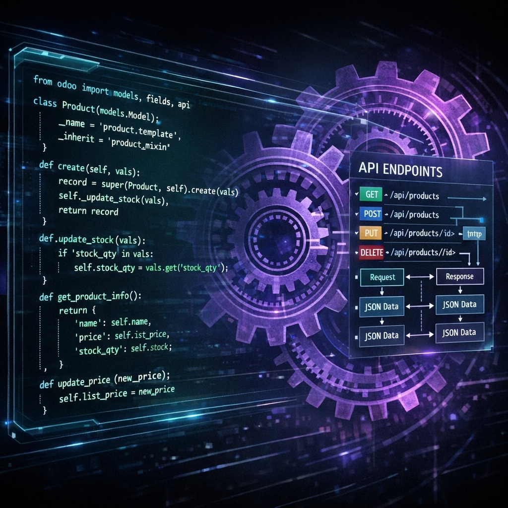 Industrial manufacturing facility with production equipment and quality control