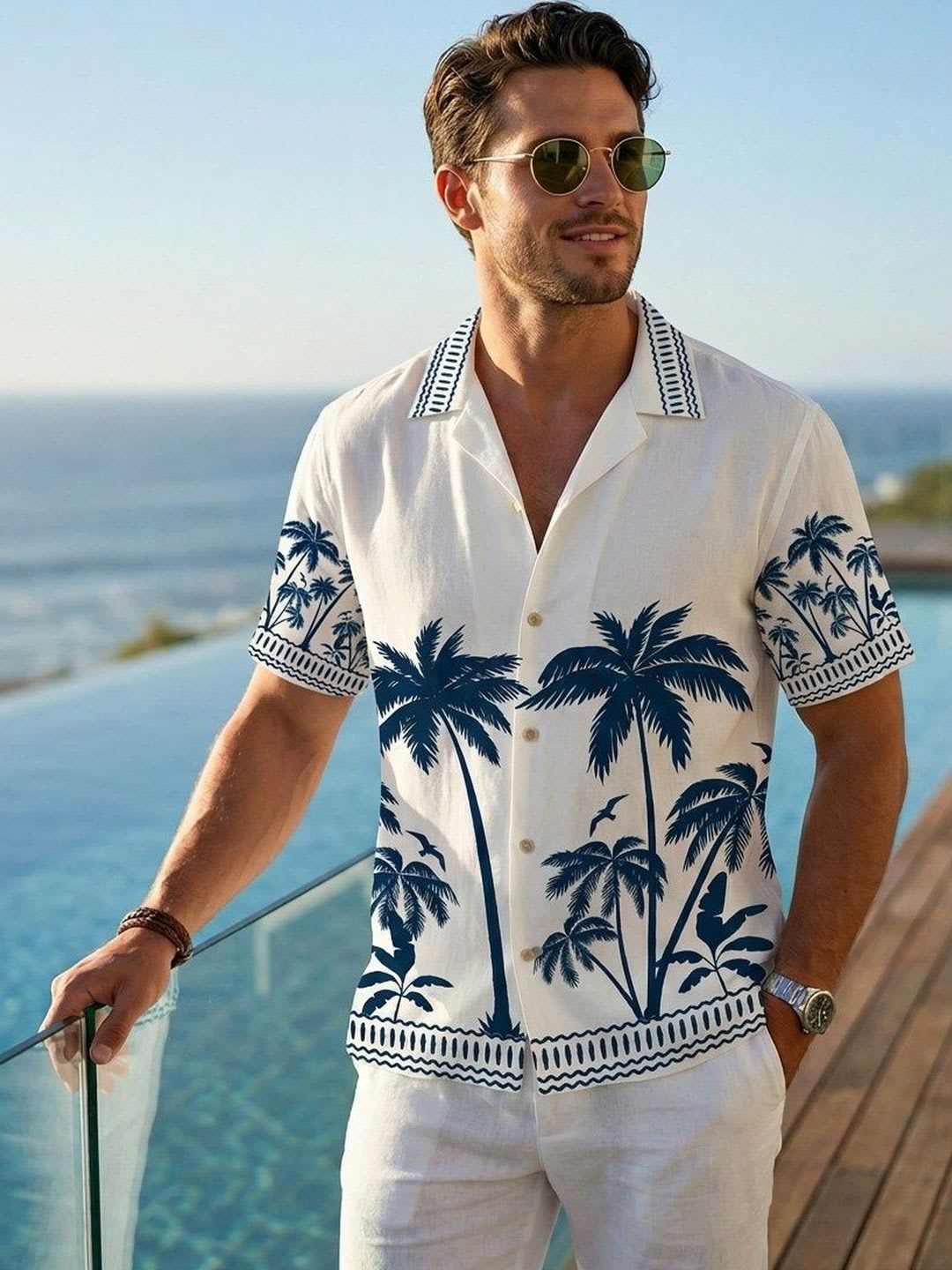 Stenfia Men Standard Floral Printed Casual Shirt - default view