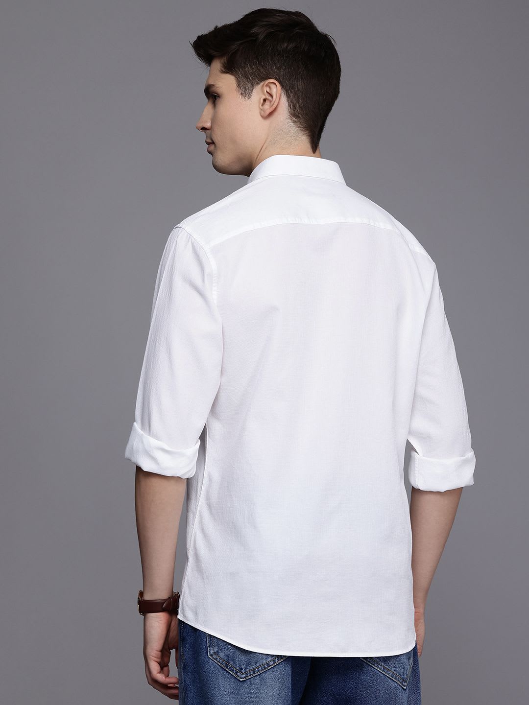 Allen Solly Pure Cotton Casual Shirt - left view