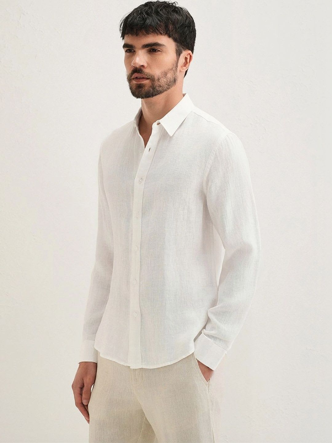 Banana Club Men Casual Shirt - back view