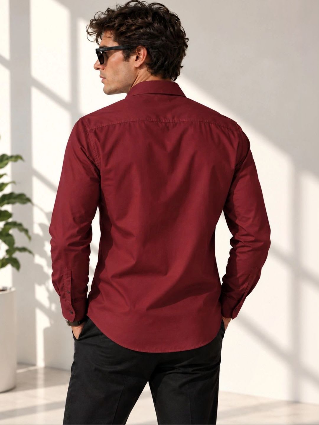 AACHARI Men Classic Casual Shirt - right view