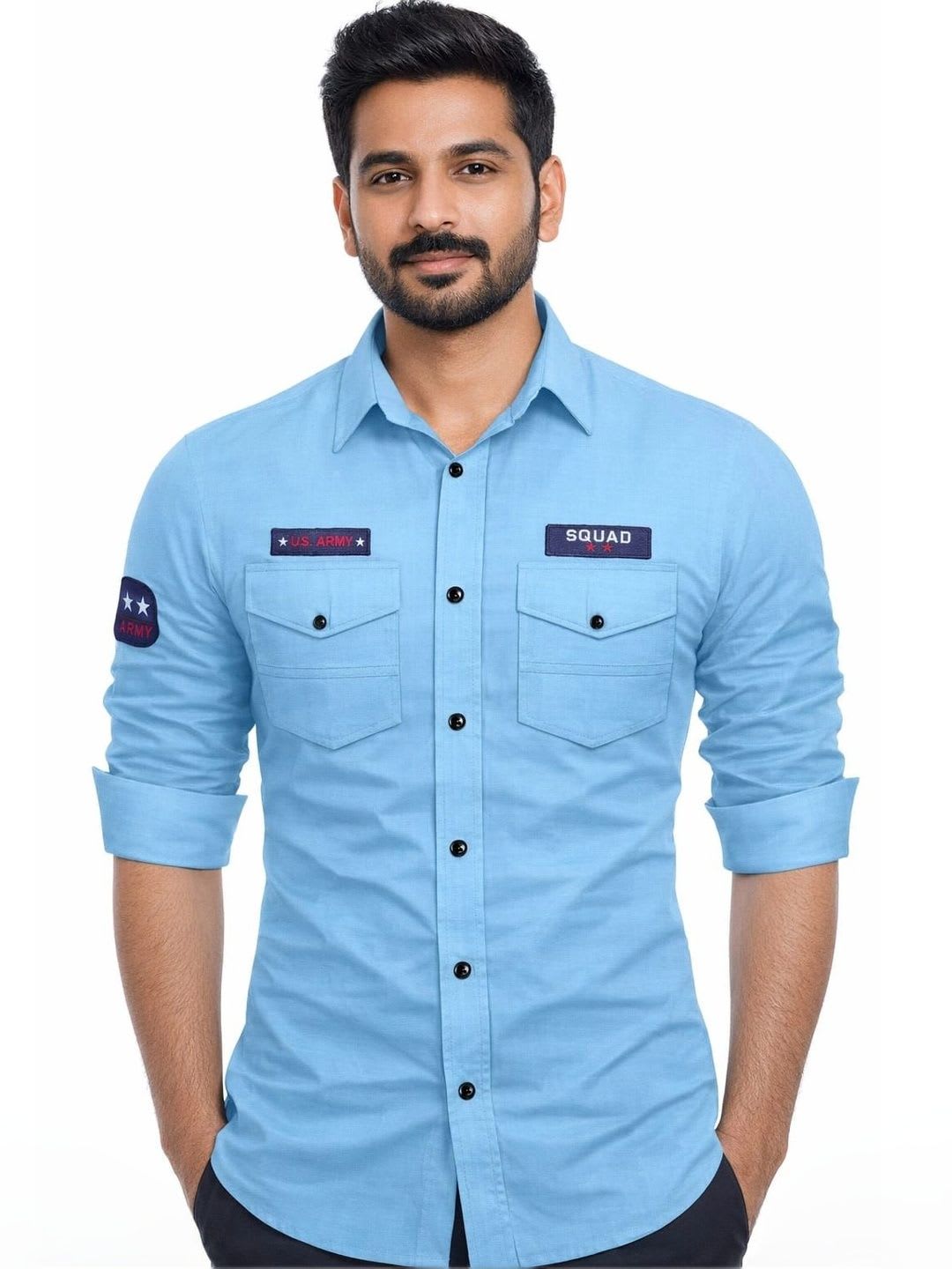 Moda Rapido Men Classic Casual Shirt - default view