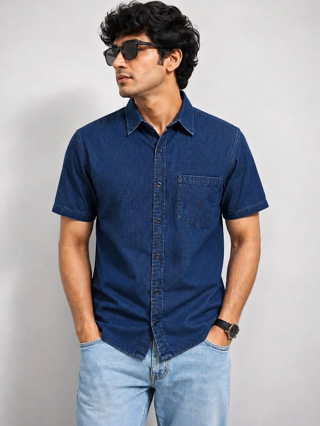 KARTX Men Relaxed Casual Shirt - default view