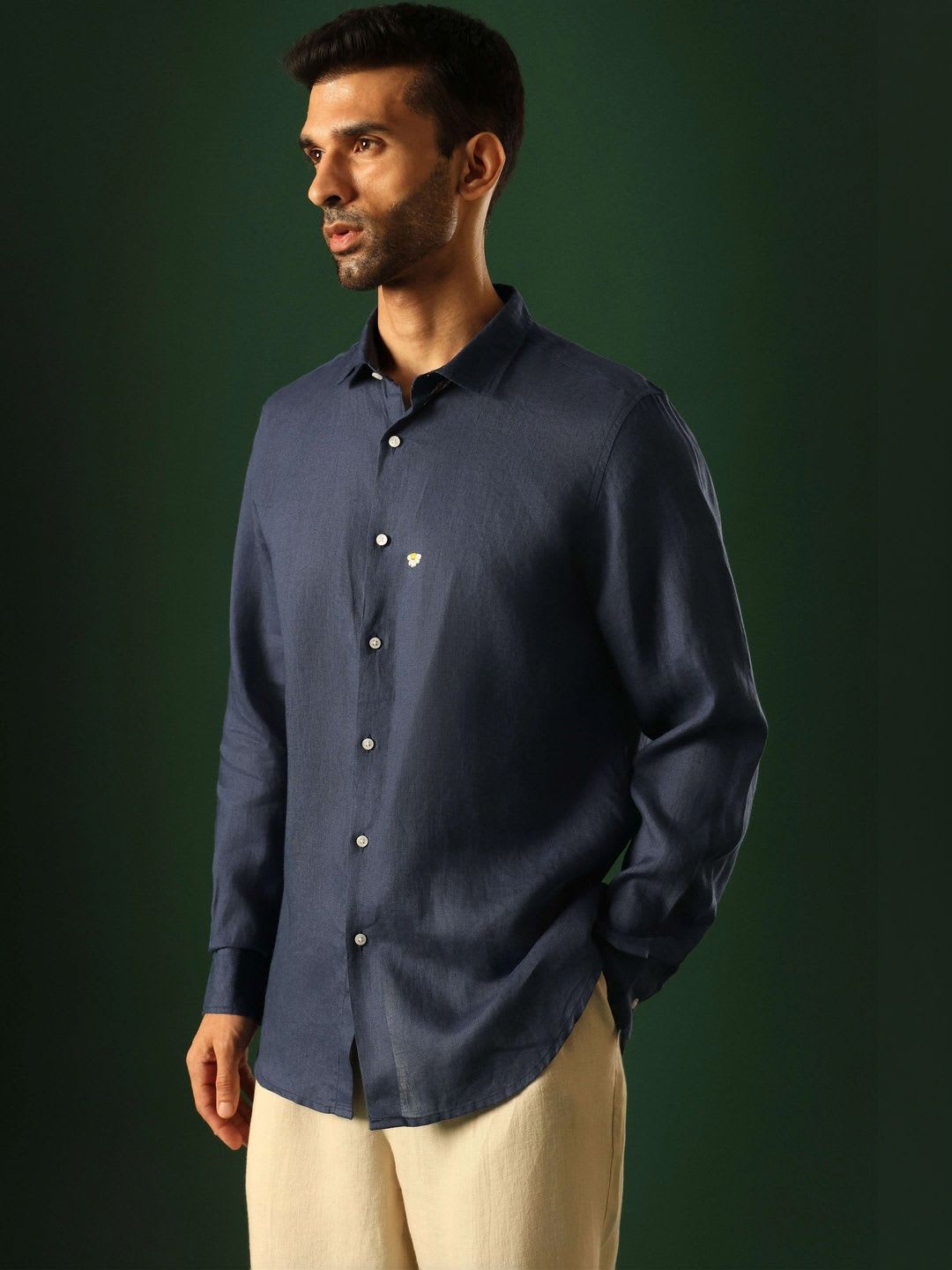 Komal Kothari Men Premium Casual Shirt - back view