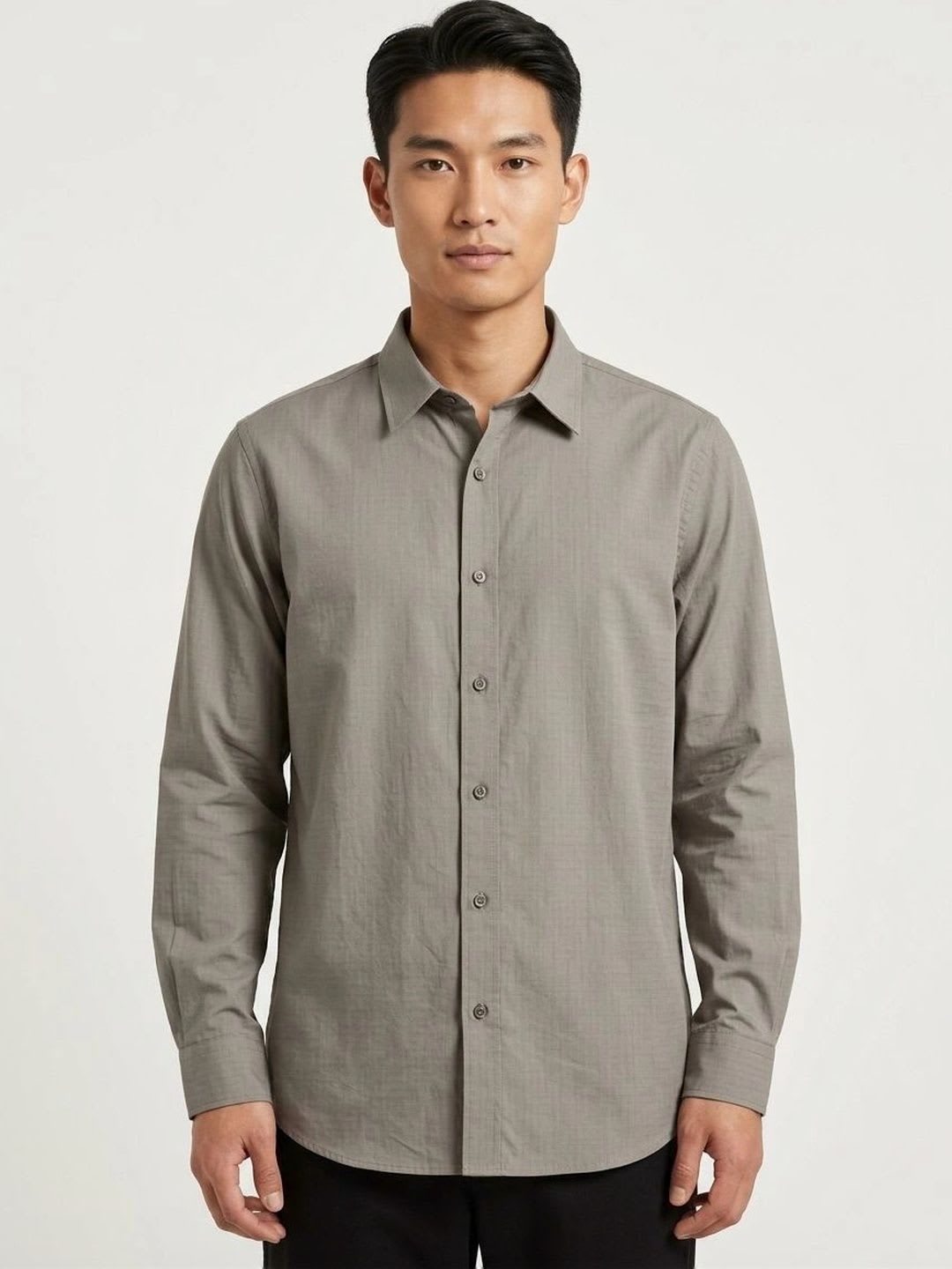 MARK & ALBERT Men Slim Fit Casual Shirt - default view