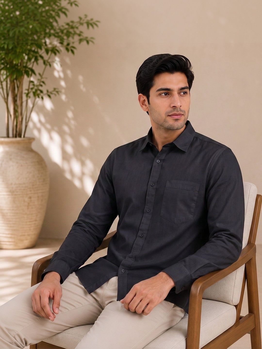 Ayro Global Men Comfort Casual Shirt - left view