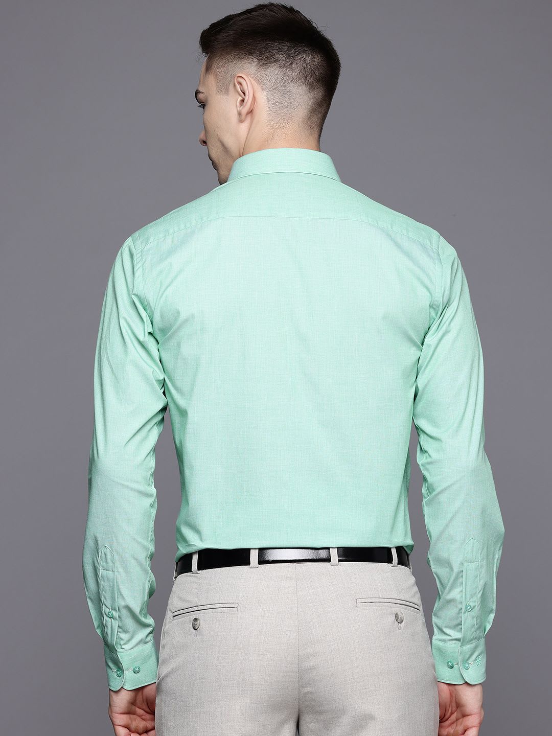 Raymond Pure Cotton Slim Fit Formal Shirt - left view