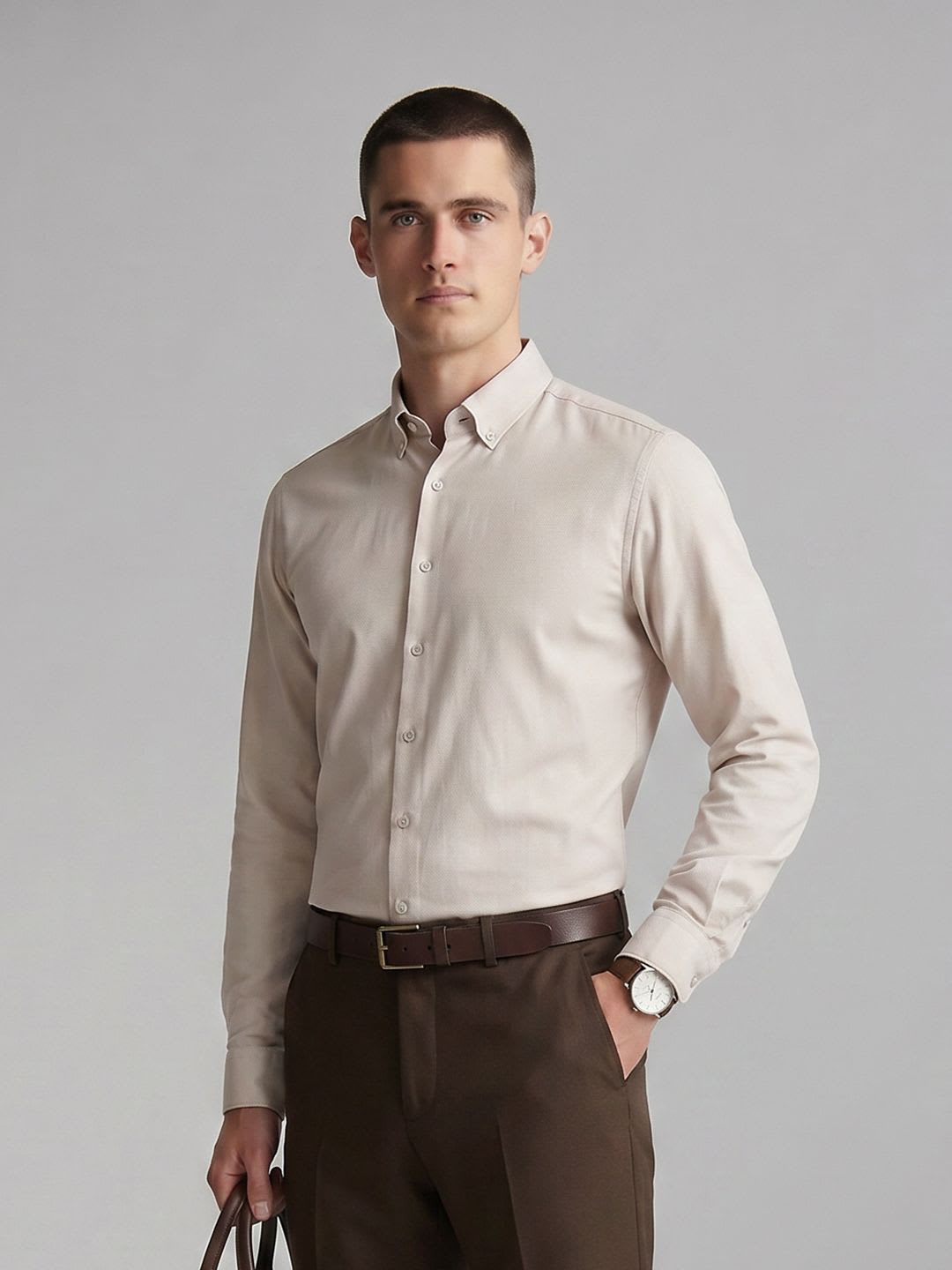 Van Heusen Slim Fit Formal Shirt - default view