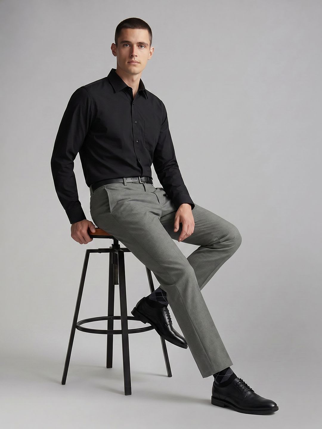 Van Heusen Slim Fit Pure Cotton Formal Shirt - default view