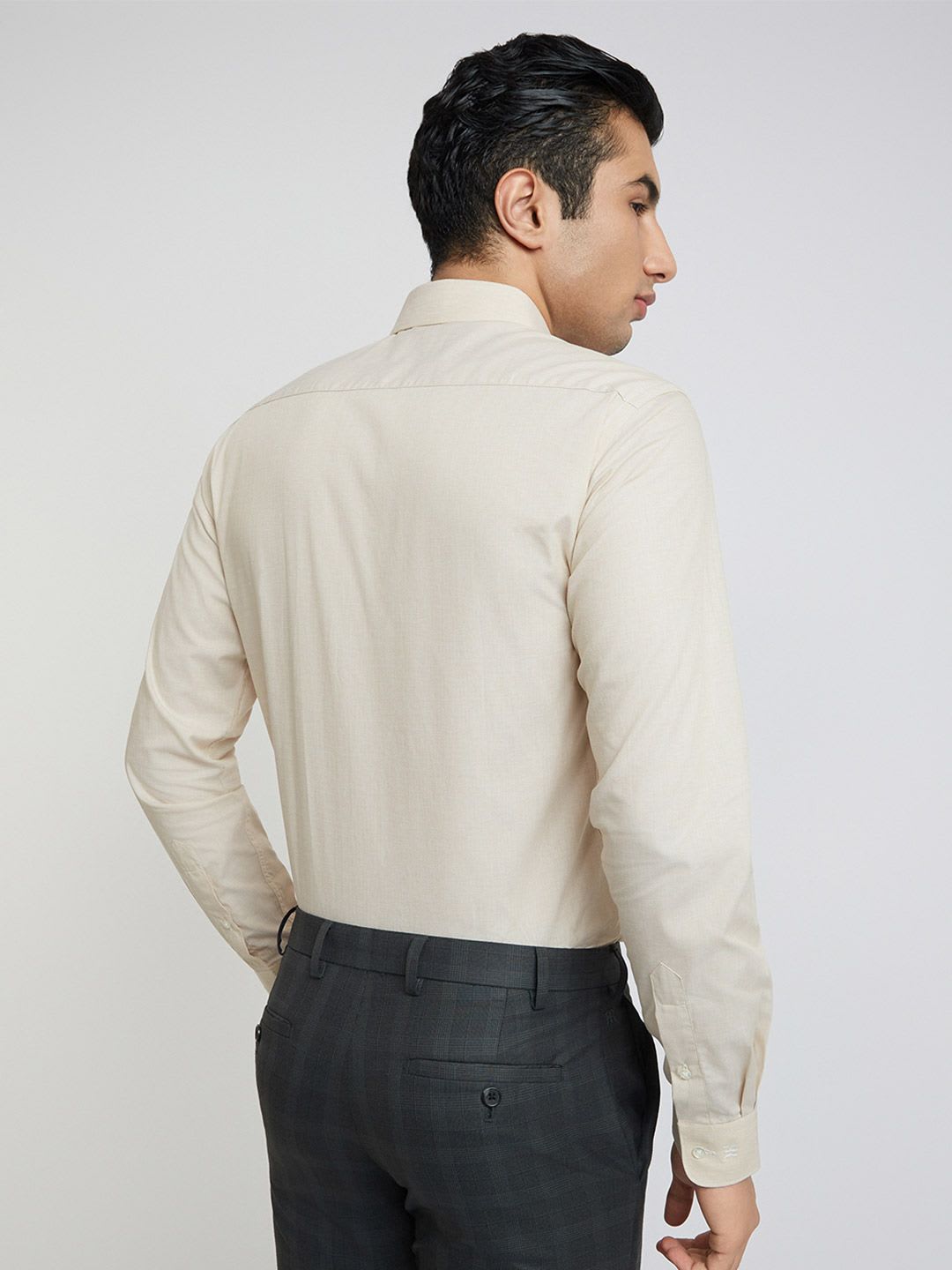 Raymond Pure Cotton Slim Fit Formal Shirt - left view