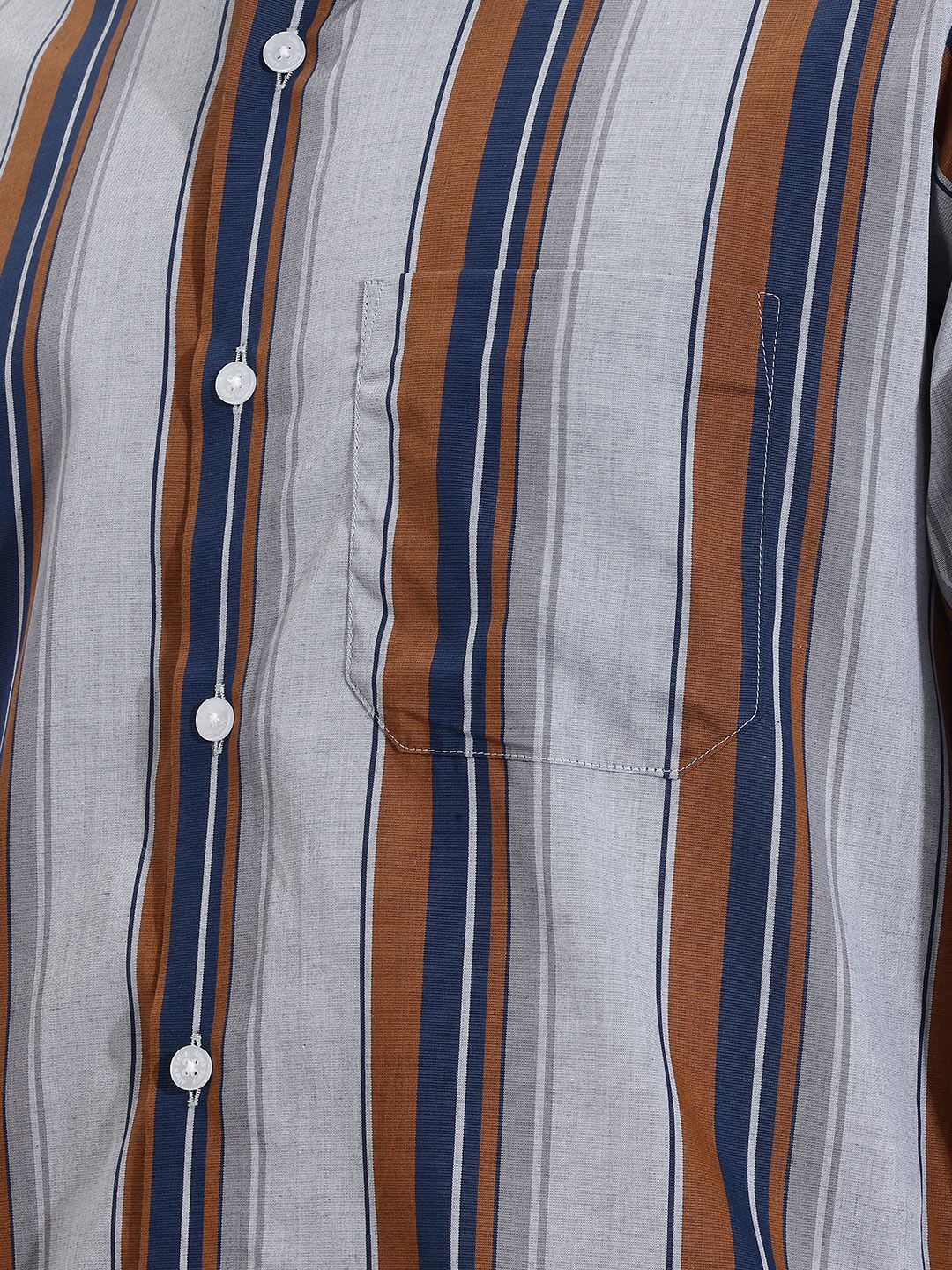Allen Solly Men Slim Fit Striped Casual Shirt - right view