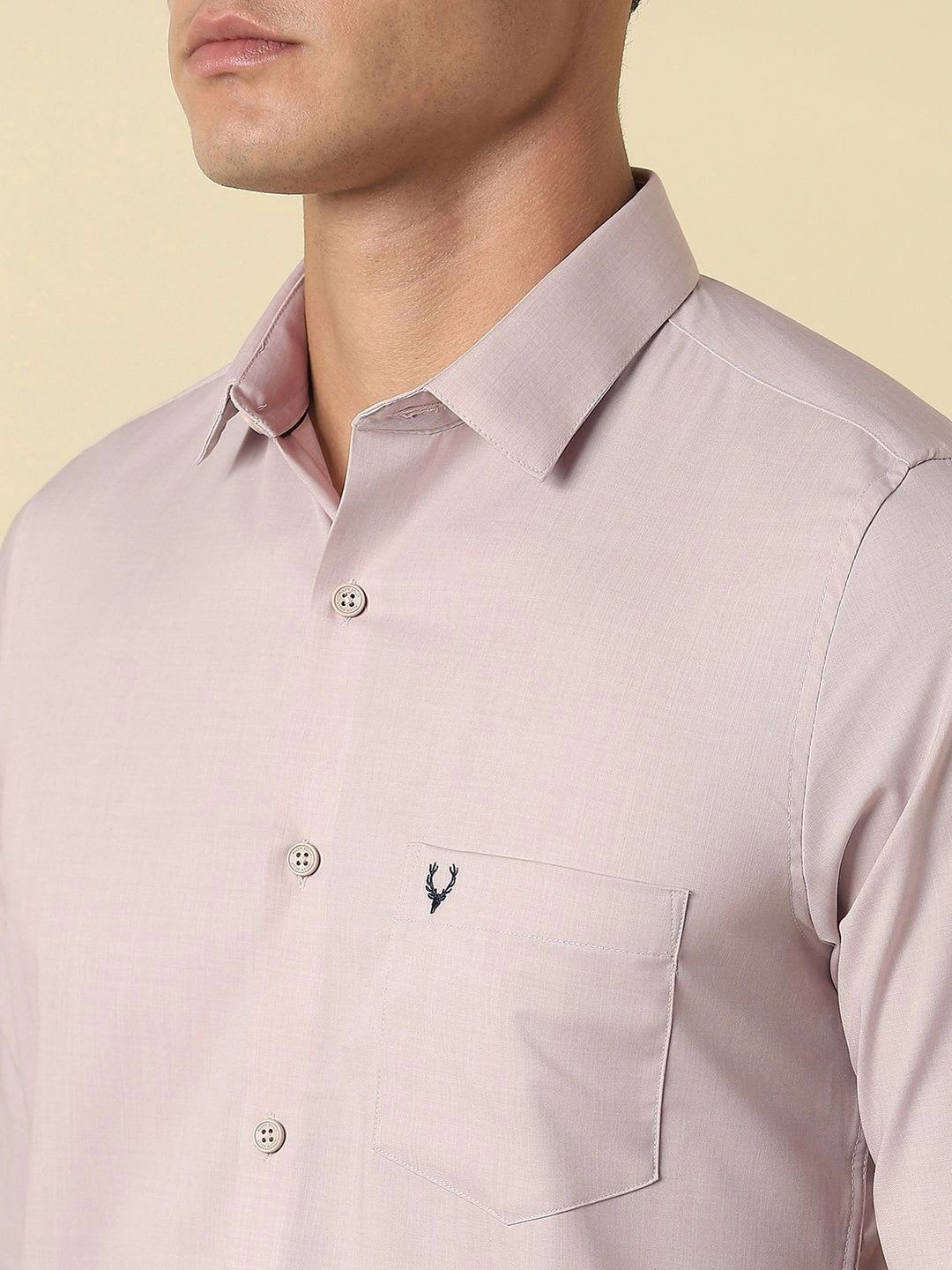 Allen Solly Men Slim Fit Formal Shirt - left view