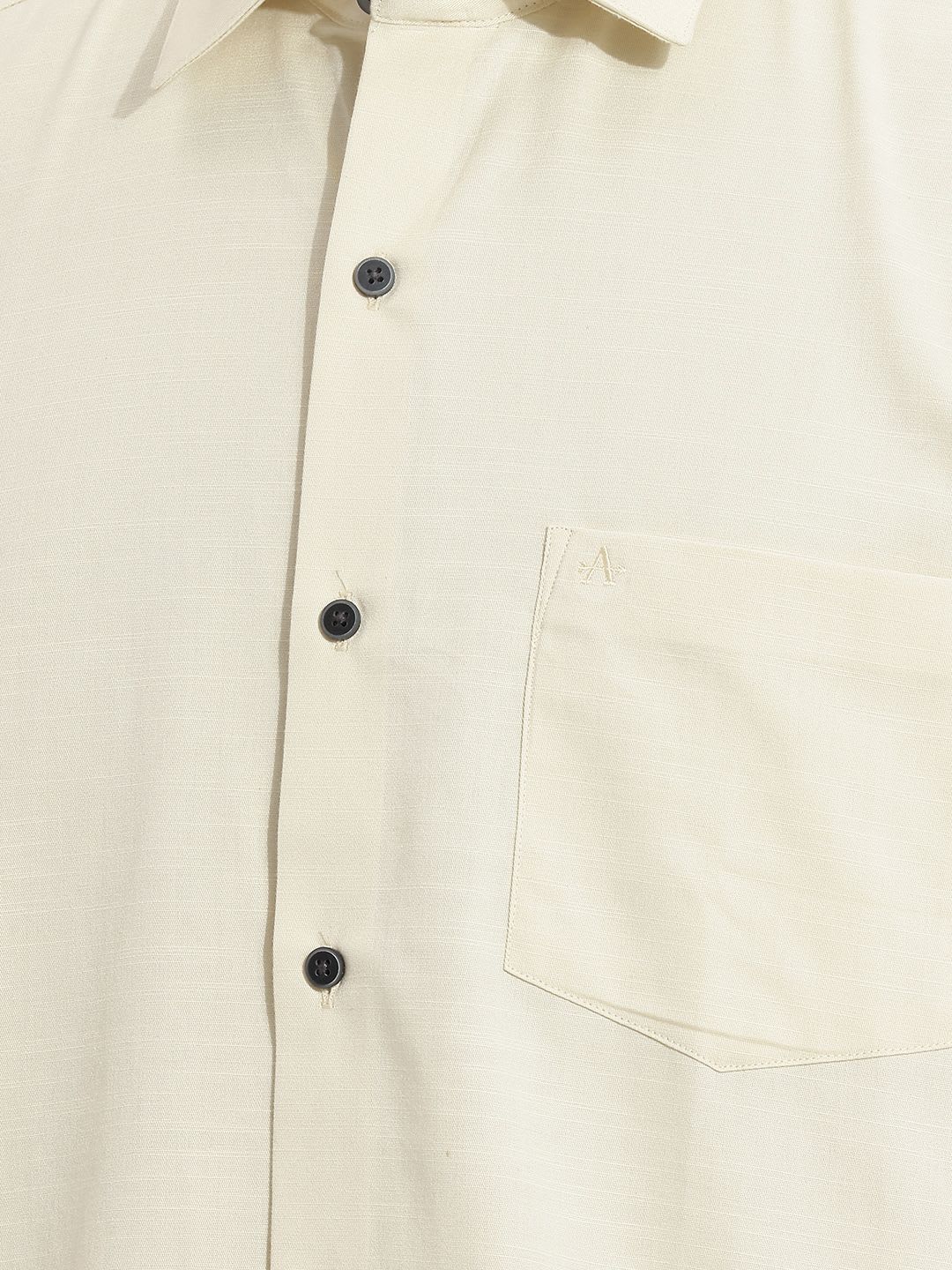 Arrow Manhattan Slim Fit Pure Cotton Formal Shirt - left view