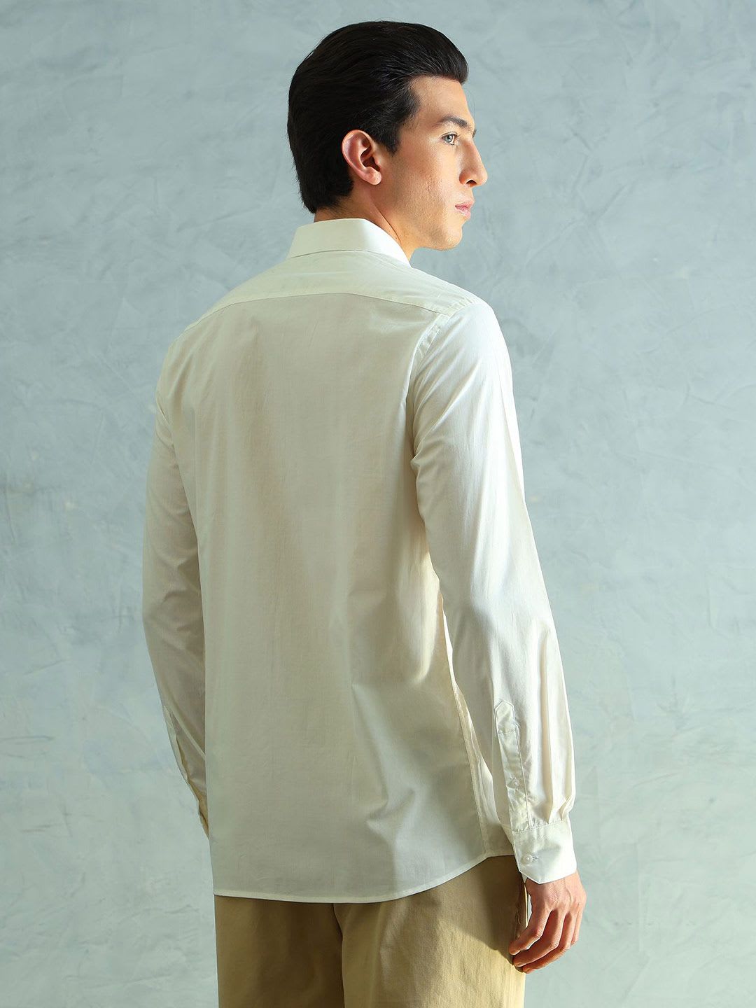 Arrow Men Slim Fit Smart Formal Shirt - right view
