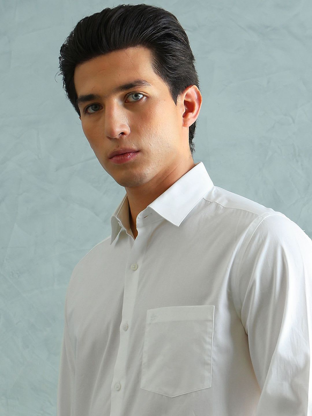 Arrow Men Slim Fit Smart Formal Shirt - back view