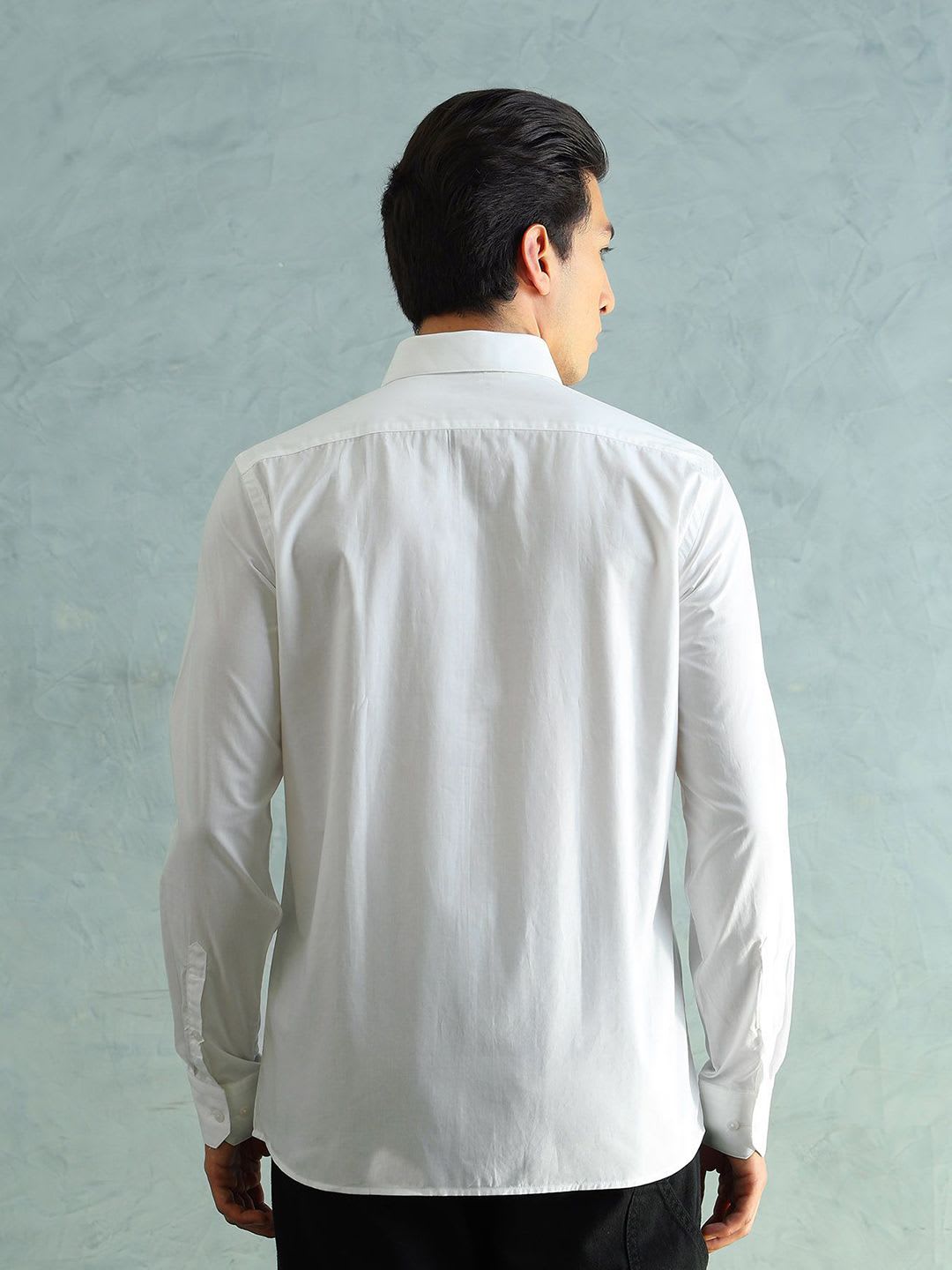 Arrow Men Slim Fit Smart Formal Shirt - left view