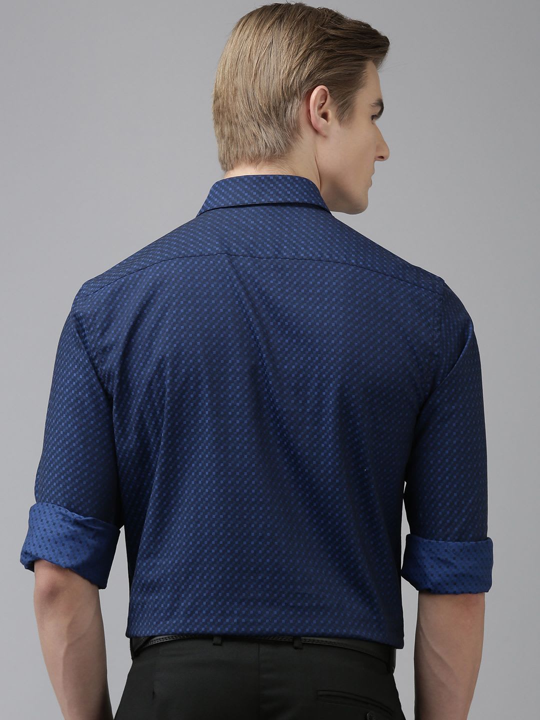 Arrow Men Pure Cotton Original Slim Fit Opaque Formal Shirt - left view