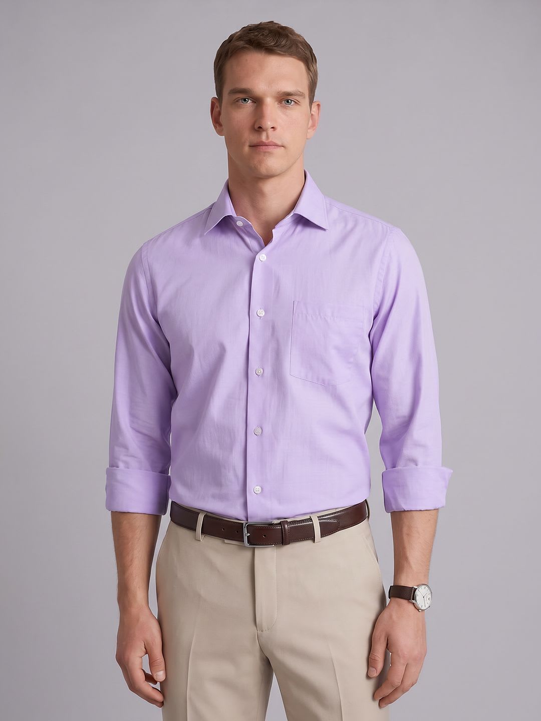 Blackberrys Spread Collar Formal Shirt - default view