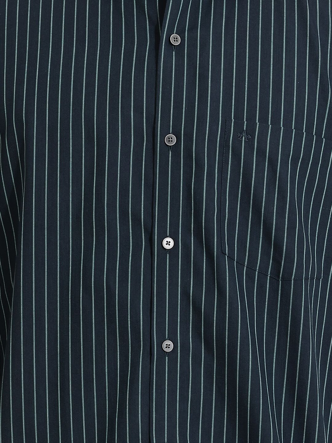 Arrow Striped Pure Cotton Formal Shirt - right view