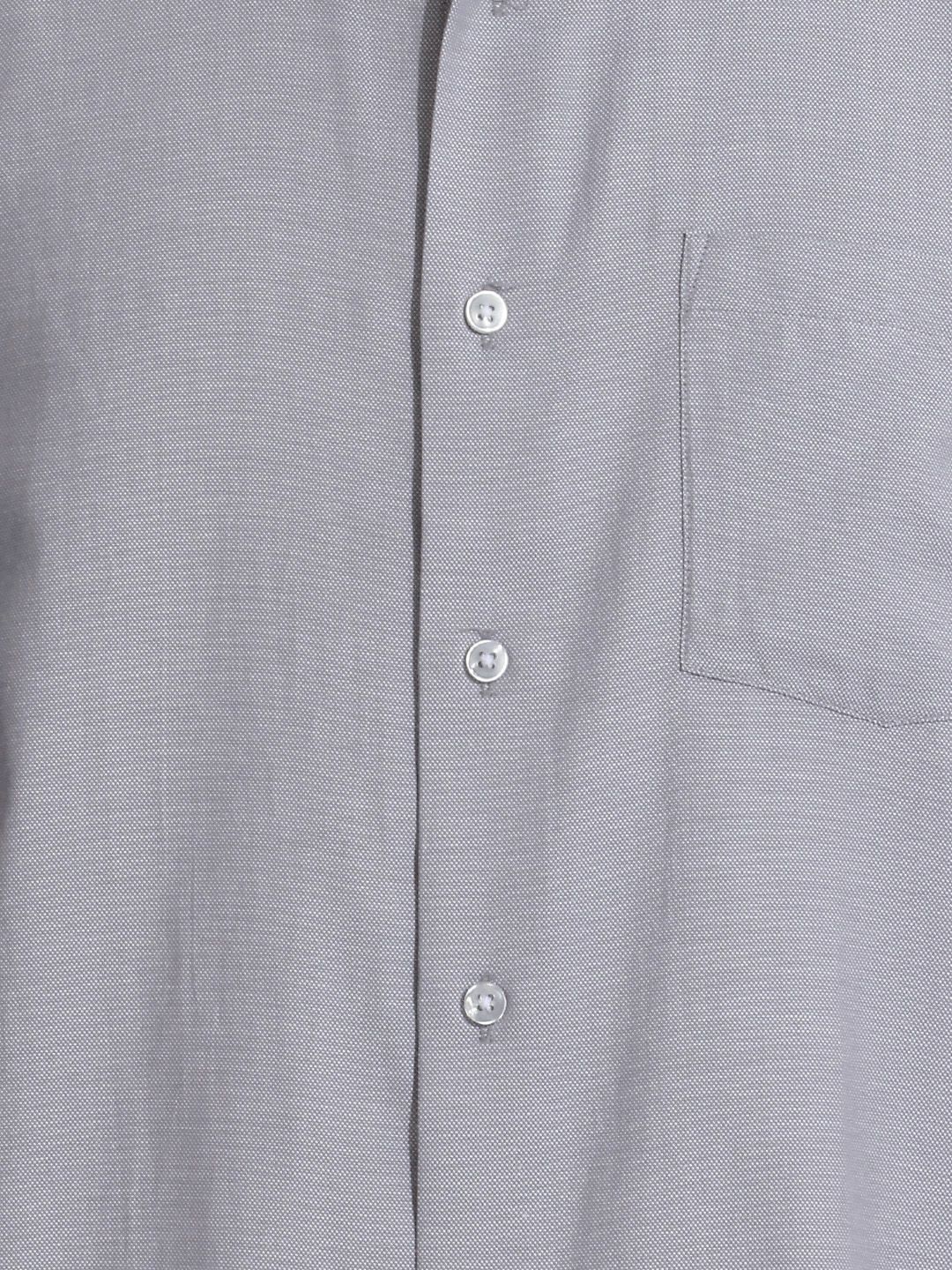 Blackberrys Spread Collar Textured Formal Shirt - right view