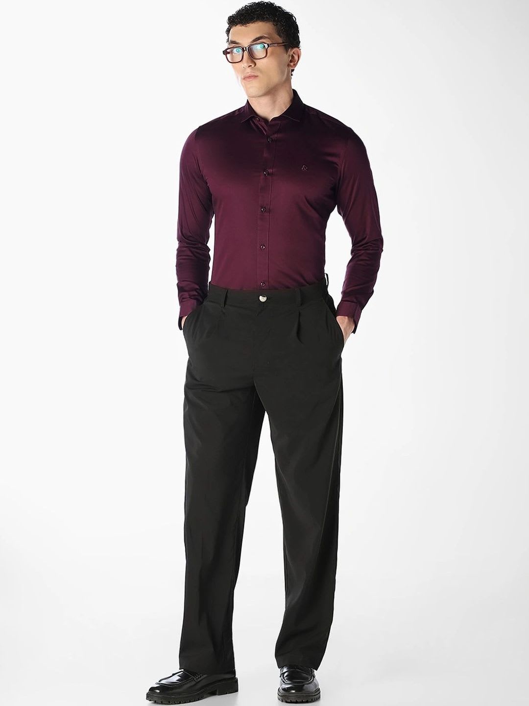 Jack & Jones Men Slim Fit Formal Shirt - left view