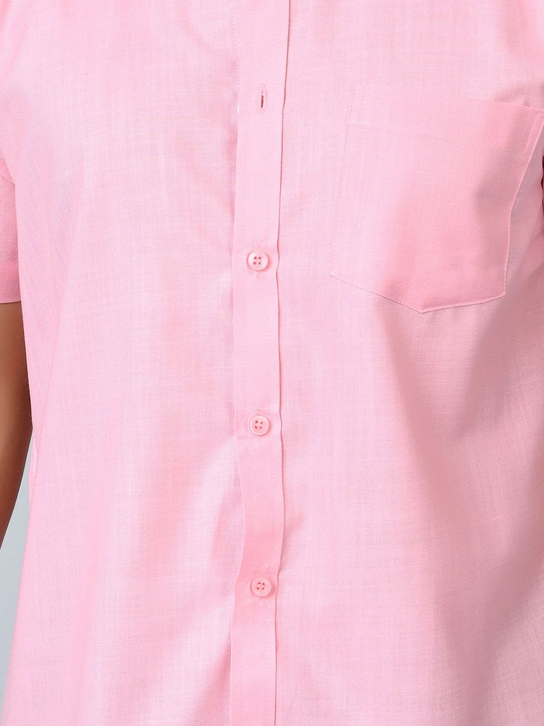 RENOUX Men Standard Slim Fit Casual Shirt - left view