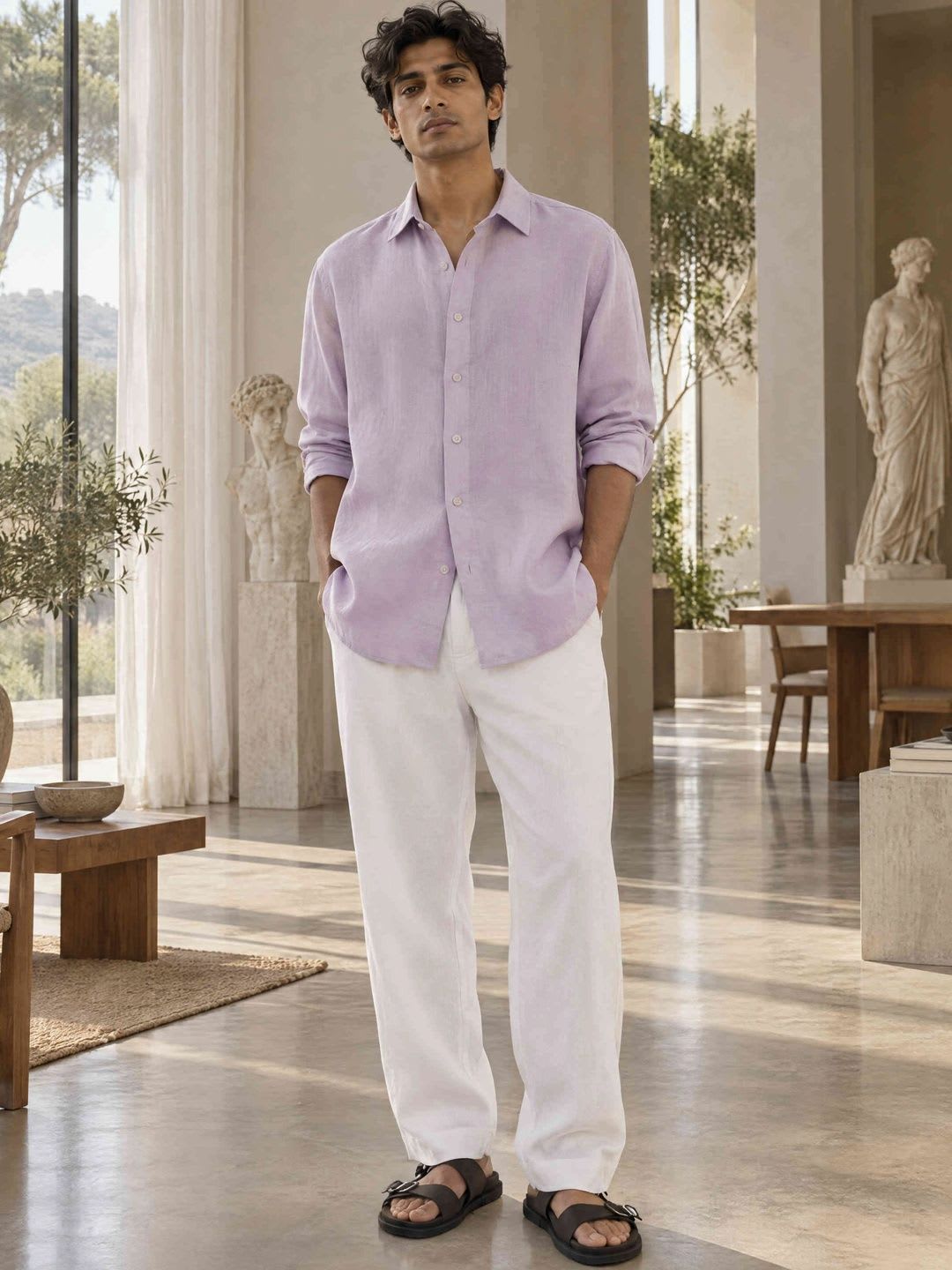 dhaaga Men Premium Casual Shirt - default view