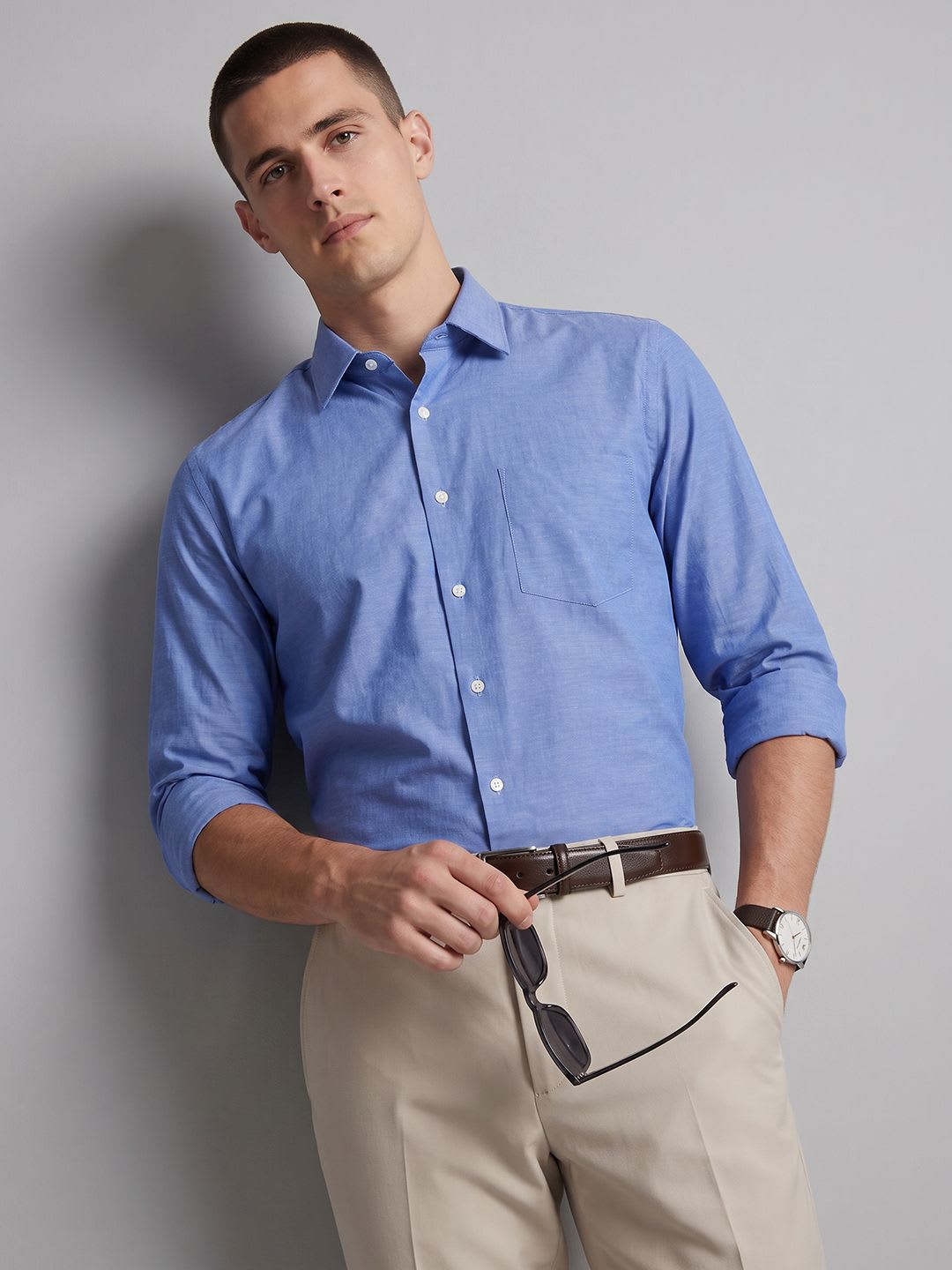 Van Heusen Slim Fit Formal Shirt - default view