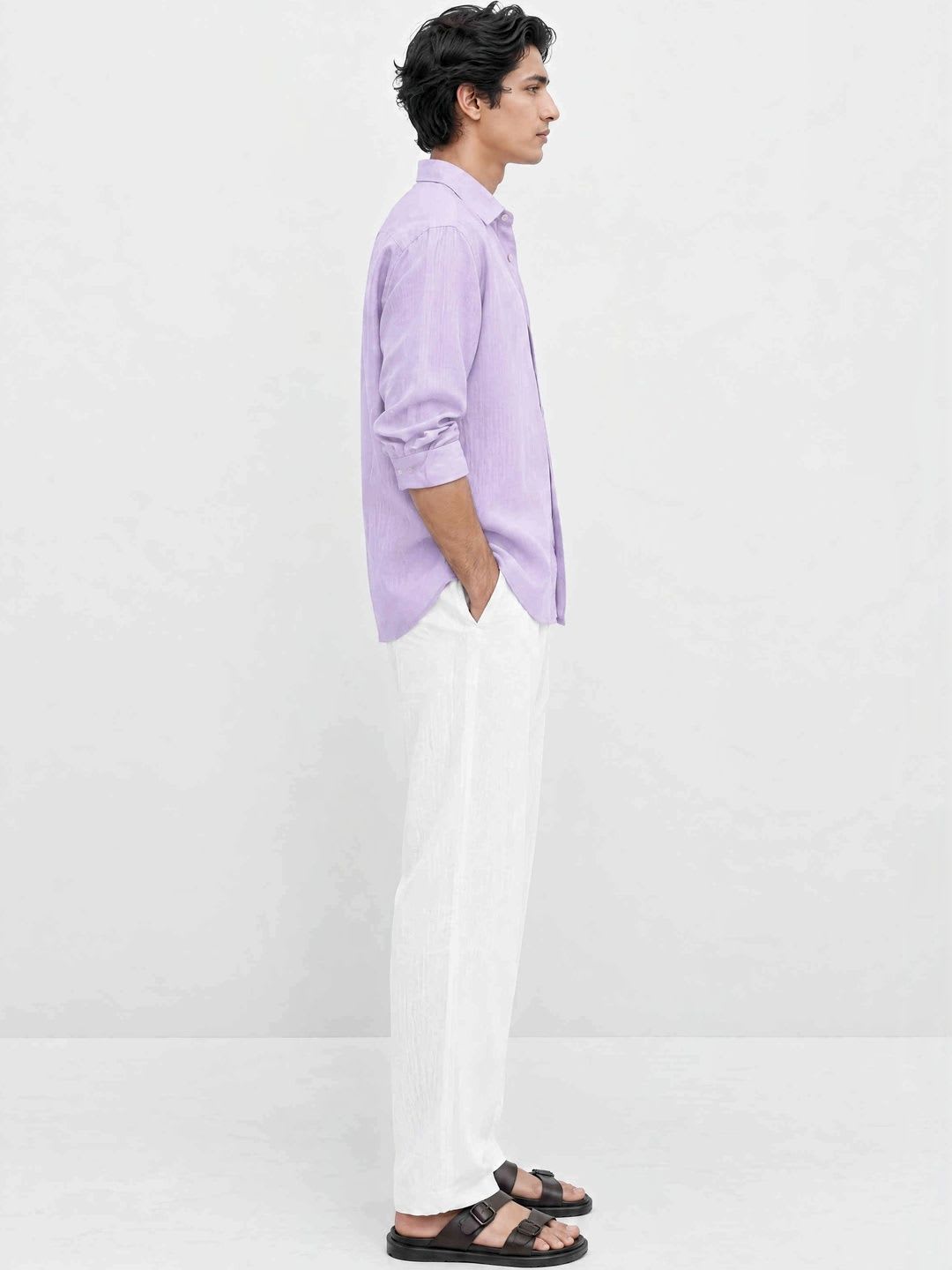 dhaaga Men Premium Casual Shirt - left view