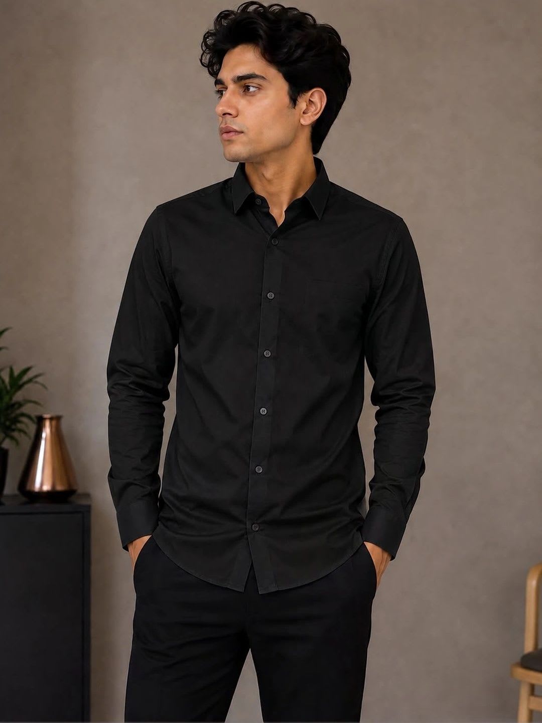 Metronaut Men Classic Casual Shirt - default view