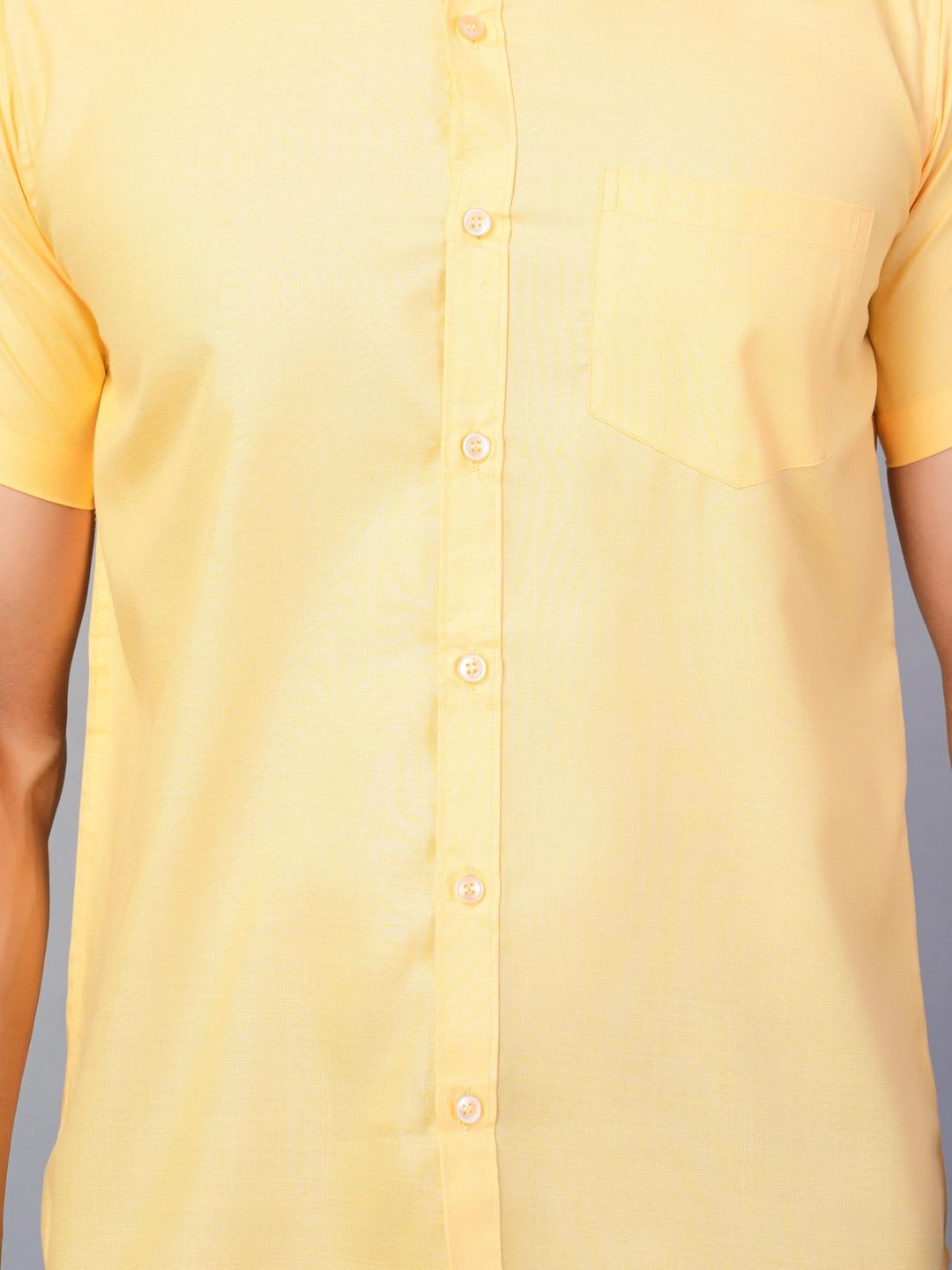 RENOUX Men Standard Slim Fit Casual Shirt - left view
