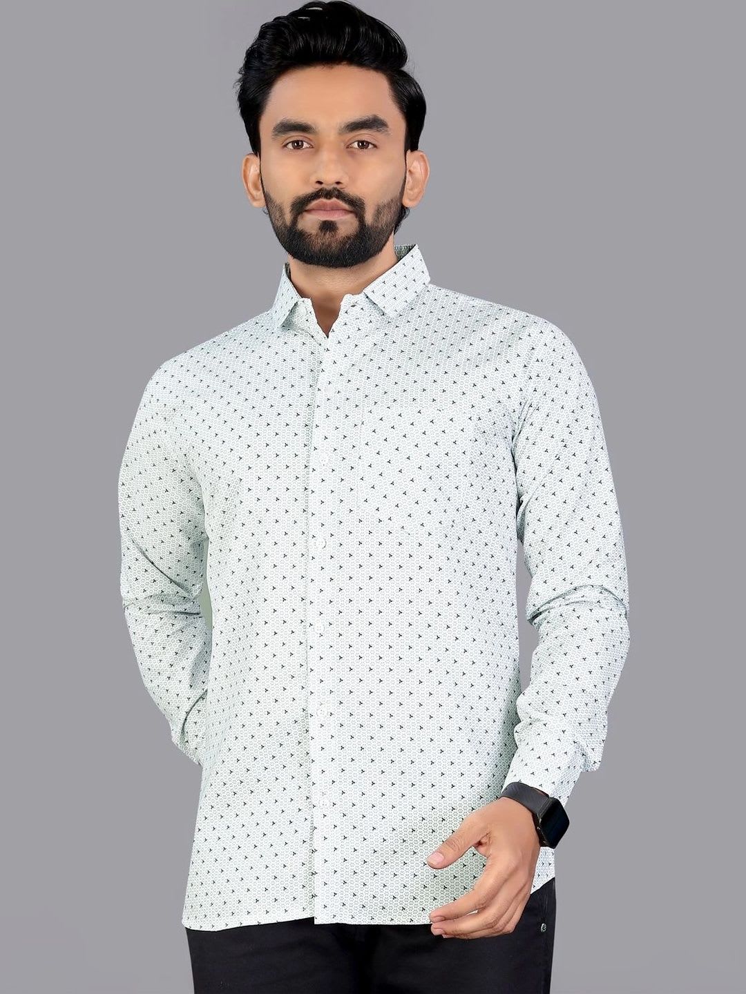 pihu Men Printed Casual Shirt - default view