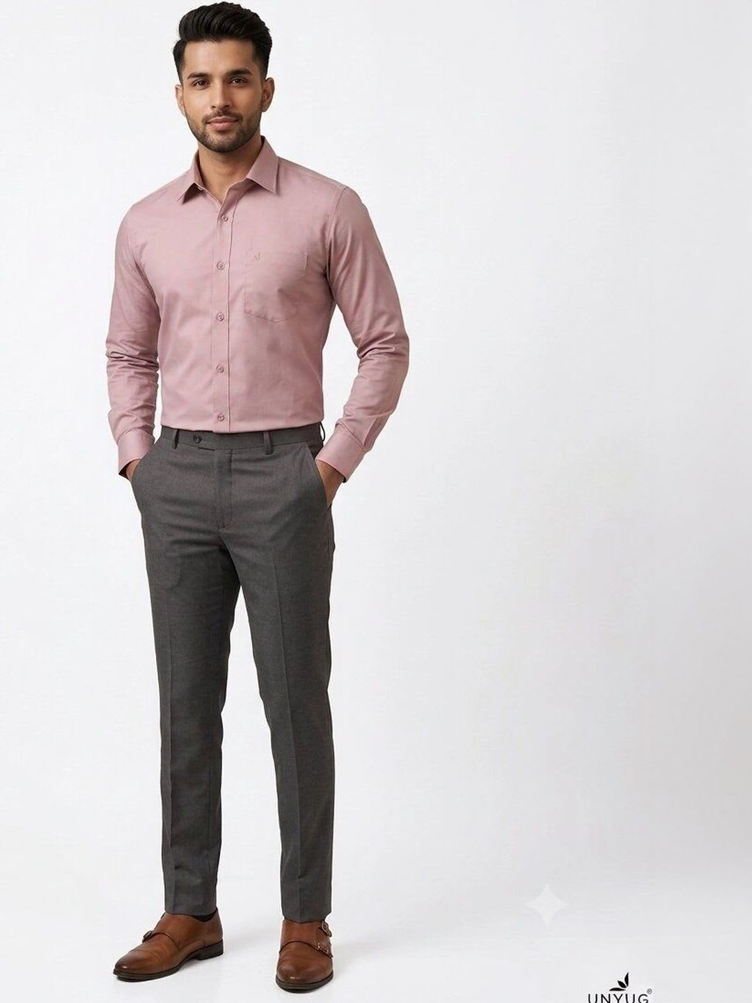 NewZee Men Classic Formal Shirt - default view