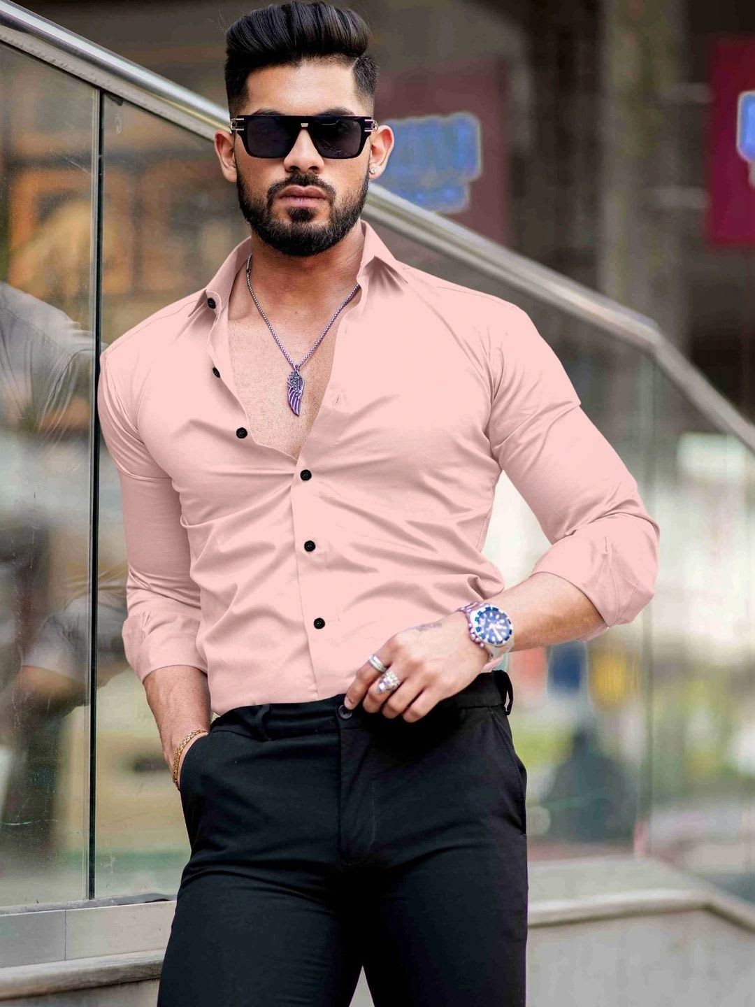 Metronaut Men Classic Casual Shirt - default view