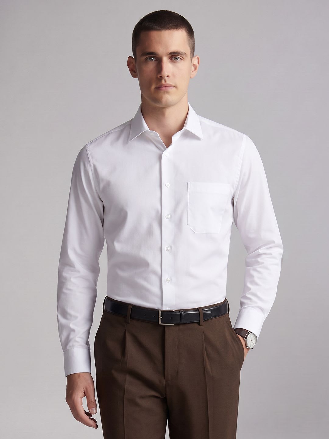 Louis Philippe Slim Fit Formal Shirt - default view